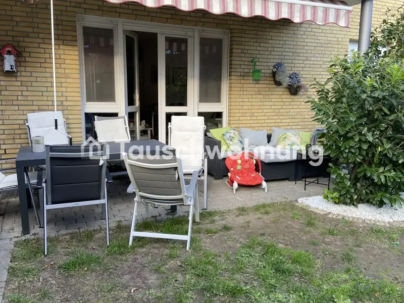 Tauschwohnung: 3 Z. EGMietwohnung mit großem eigenen Garten für Haus — photo 1